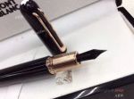 M Marc Newson Black&Rose Gold Fountain Pen Mont Blanc Imitation Pens